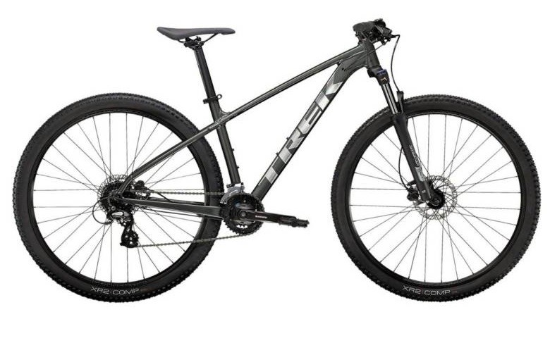 Trek hardtail mountain bike provided for Costa Rica cycling tours